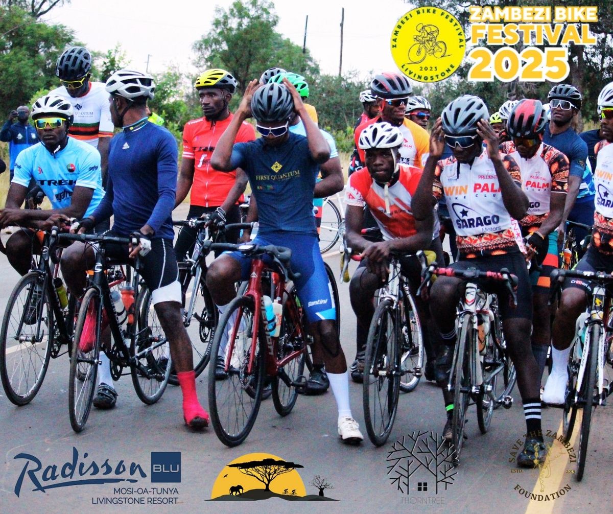 Zambezi Bike Festival riders